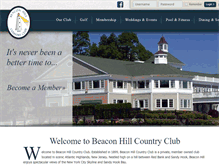Tablet Screenshot of beaconhillcc.org